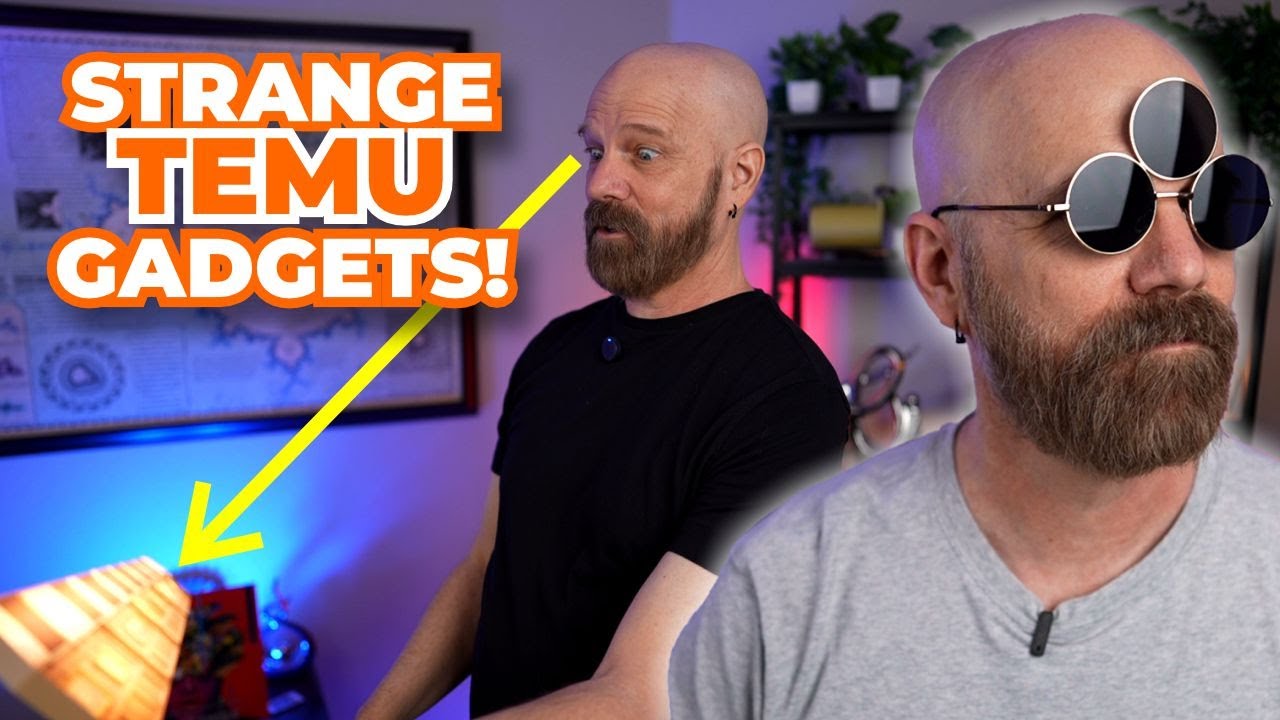 Temu’s Optical Oddities: Pyramid Lamps & Triple-Lens Shades!