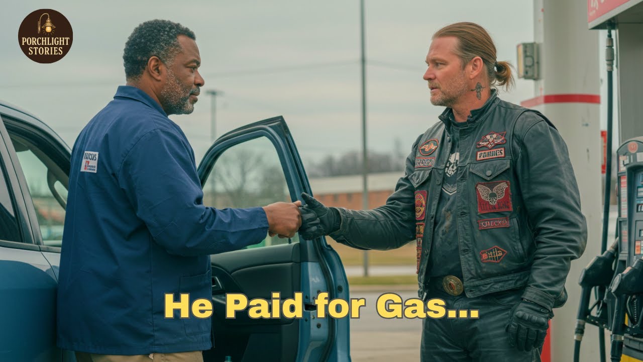 Black Man Pays for a Hells Angel’s Gas — The Next Day, Dozens of Bikers Show Up at Her Door
