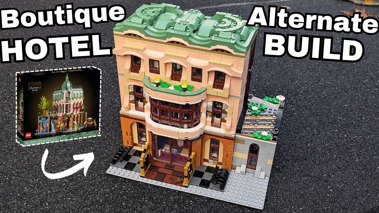 LEGO Boutique Hotel ALTERNATE BUILD  –  The Boutique Guesthouse (MOC-232291)