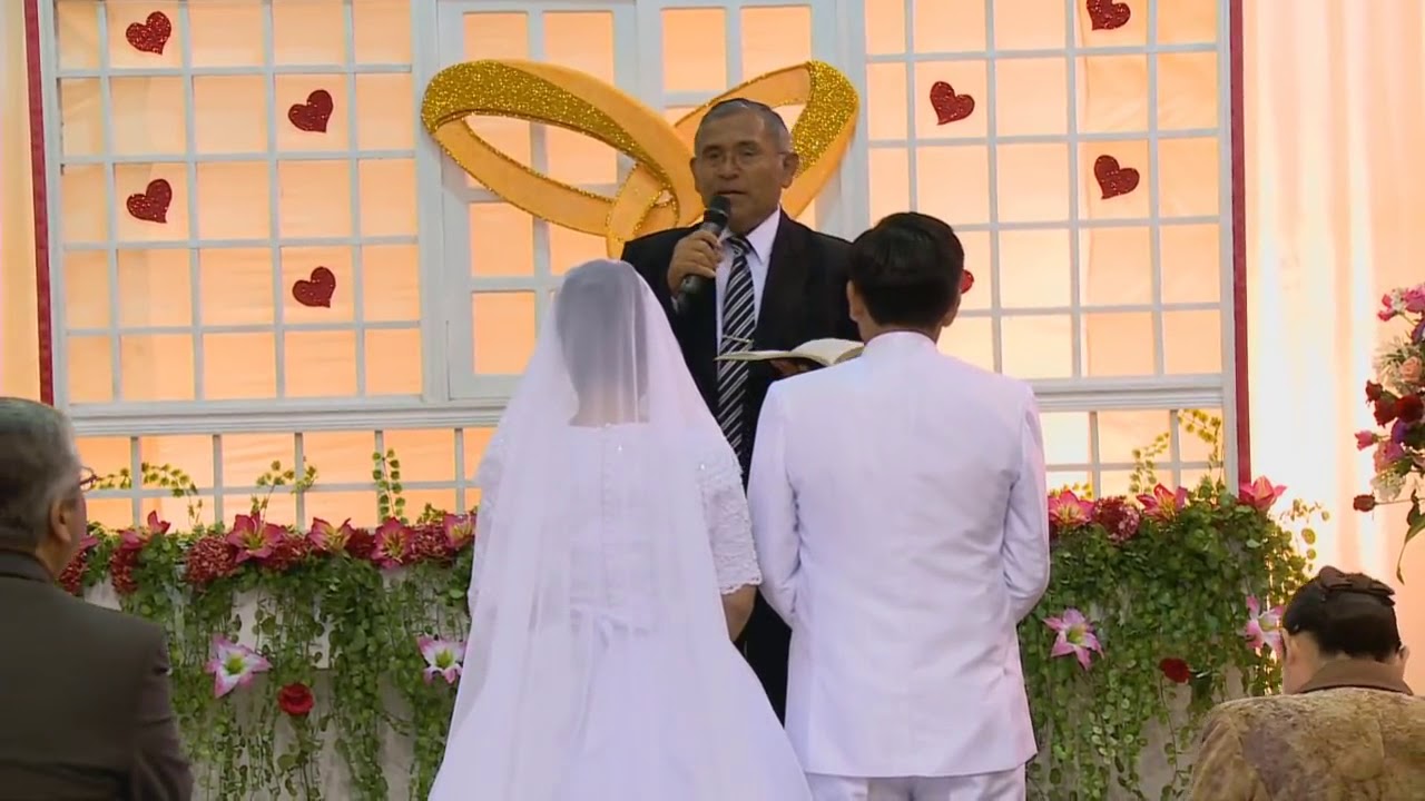 BODA EVANGELICA , DEYVIS  Y JESSICA . 