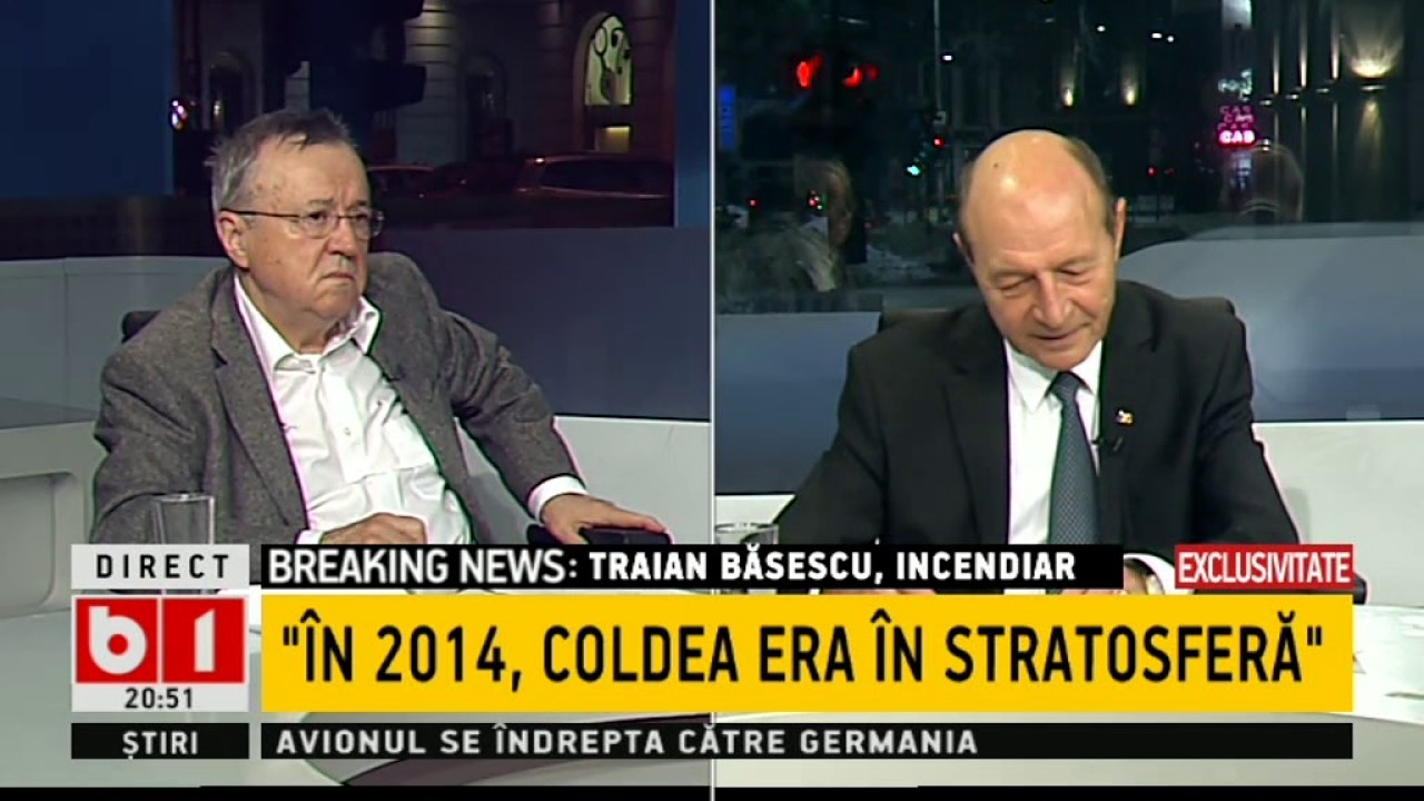 Traian Băsescu: Cred că în 2014, Florian Coldea era deja puțin în stratosferă