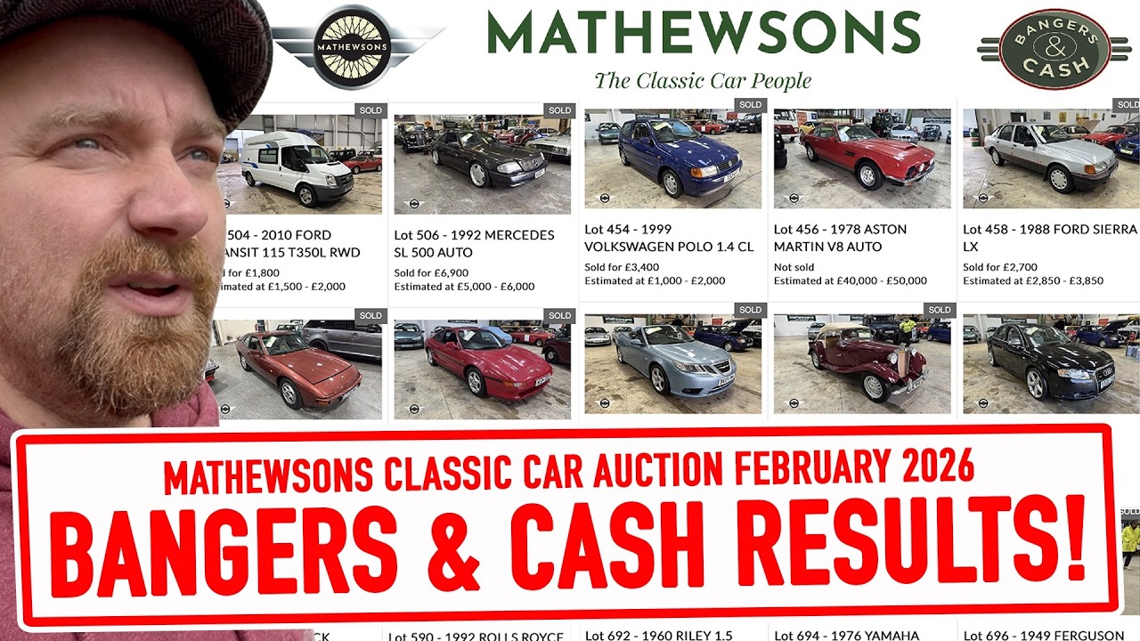 What happened at Mathewson? Bangers & Cash Classic Car Sale Full