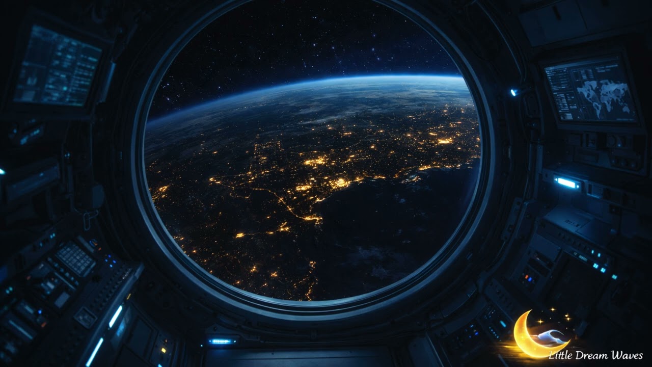 Spacecraft Cabin Hum for Sleep 🚀🌌 | 1 Hour Deep Space Ambient White Noise