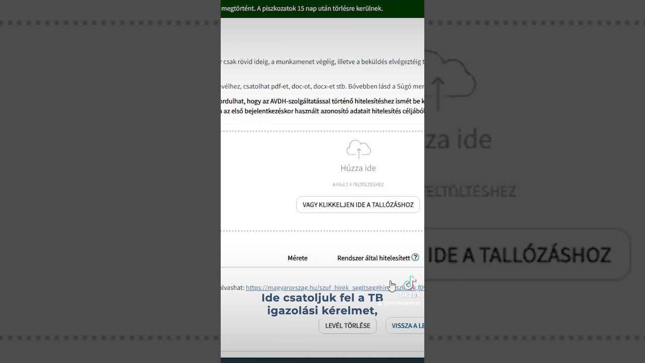 Tb igazolás lekérése, CSOK-hoz, babaváróhoz