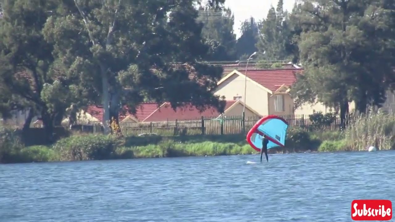 South Africa Today, Germiston Lake Helicopter Surfing Sailing Clean water