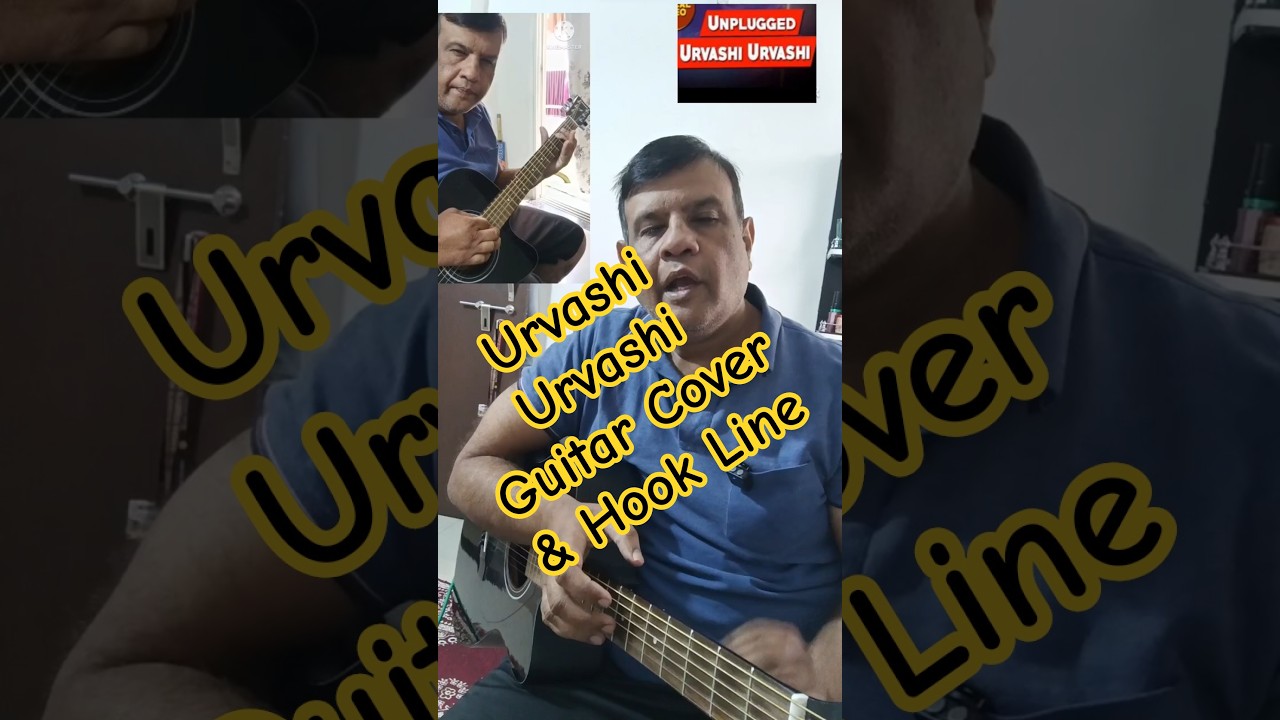 Urvashi Urvashi – AR Rahman | Guitar Cover & Hook Line Tutorial 🎶By Shivesh