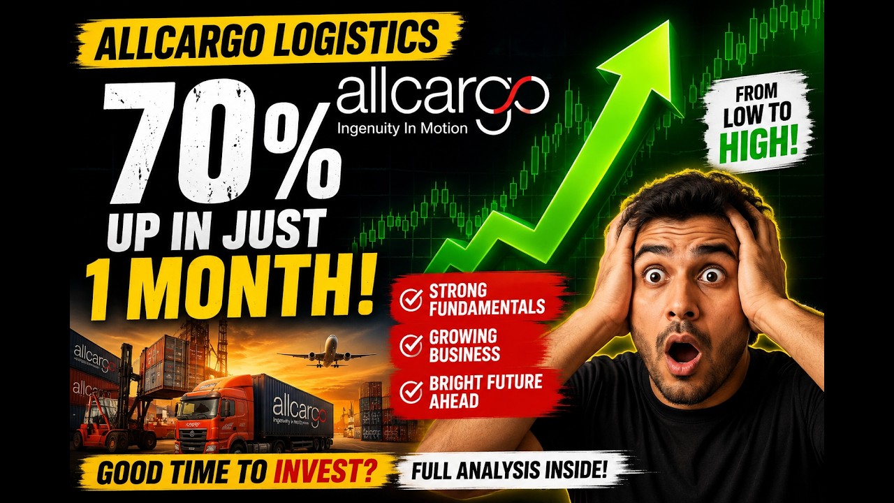 Allcargo Logistics is making headlines! 🚀📈 The stock has surged 70% in just ONE MONTH!