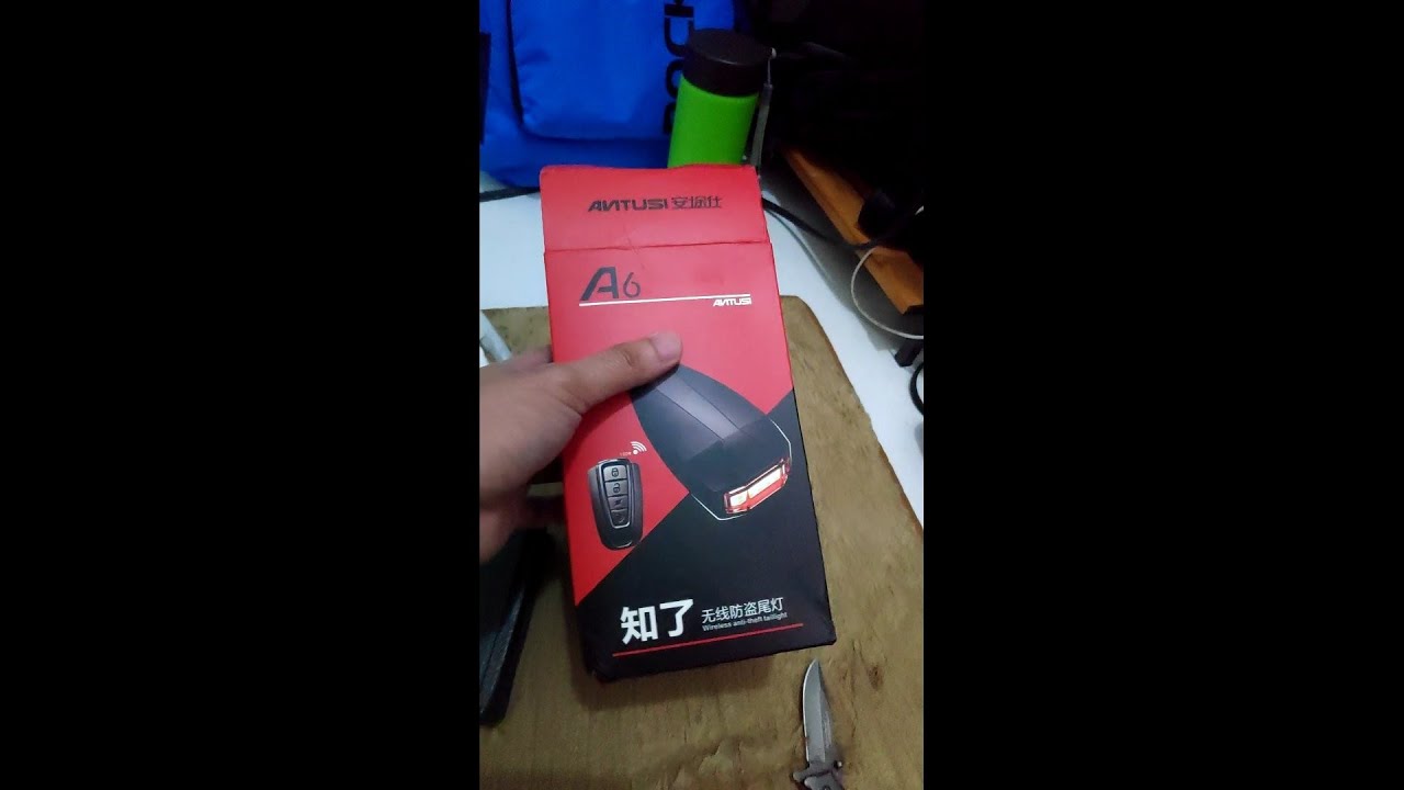 ANTUSI A6 Bike Alarm Unboxing and Review