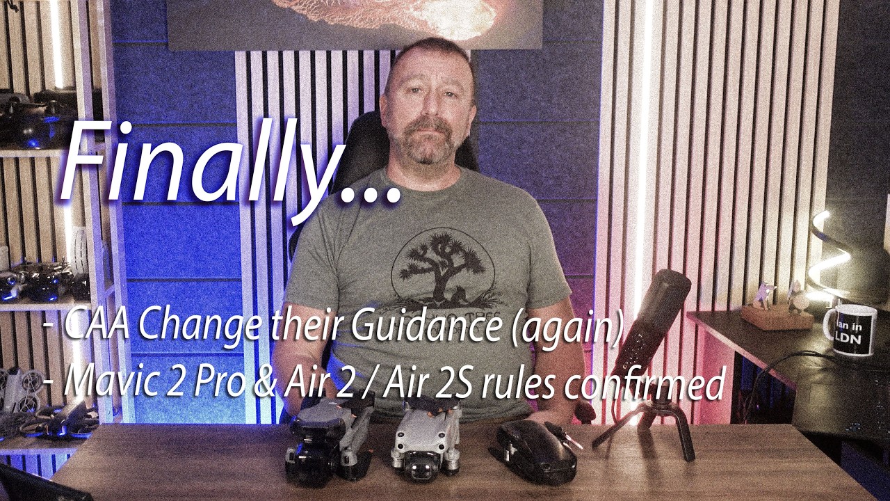 CAA Confusion: Can you fly the DJI Air 2S or Mavic 2 Pro in Towns & Cities?