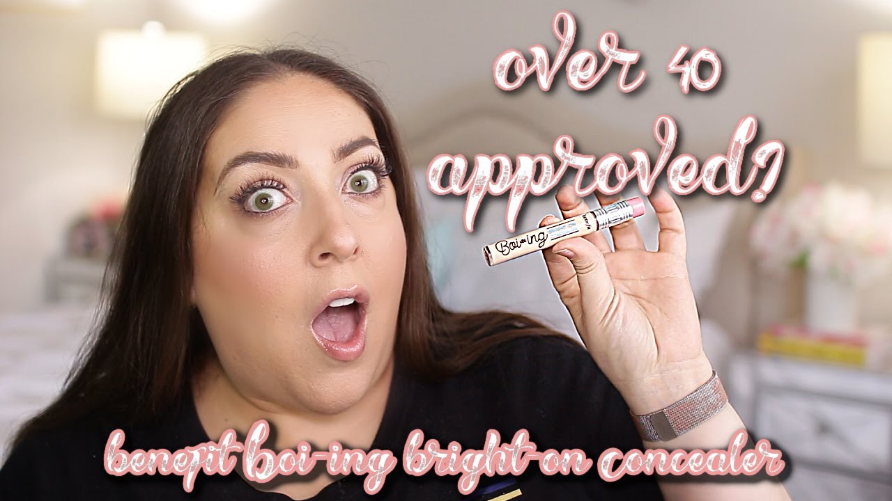 *NEW* TRYING BENEFIT'S BOI-ING BRIGHT ON CONCEALER | 10 HOUR WEAR TEST & DEMO | MISSGREENEYES