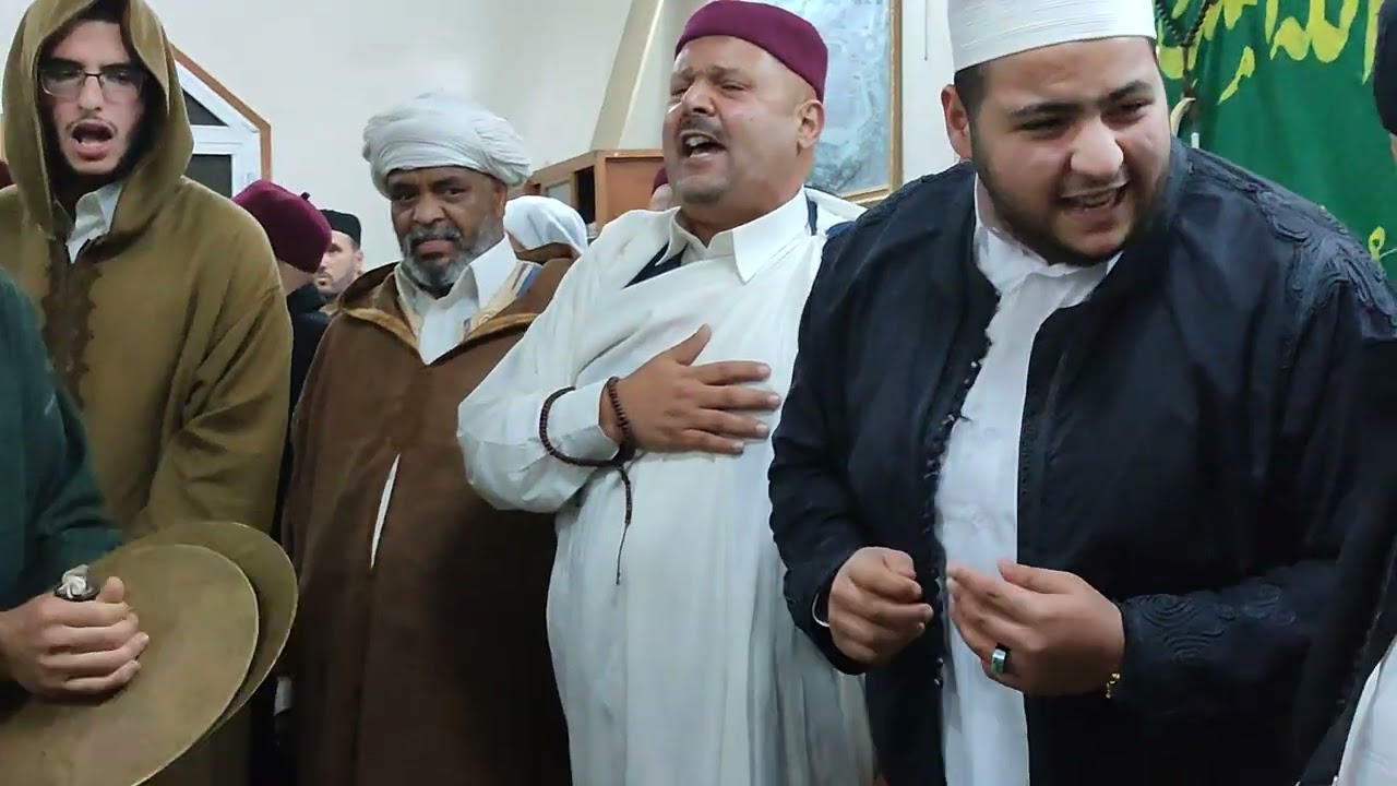 لولا هواهم في القلوب وفي الحشا - دخول الزاوية البرهانية الدسوقية إلى زاوية سيدي إبراهيم مصراته ليبيا