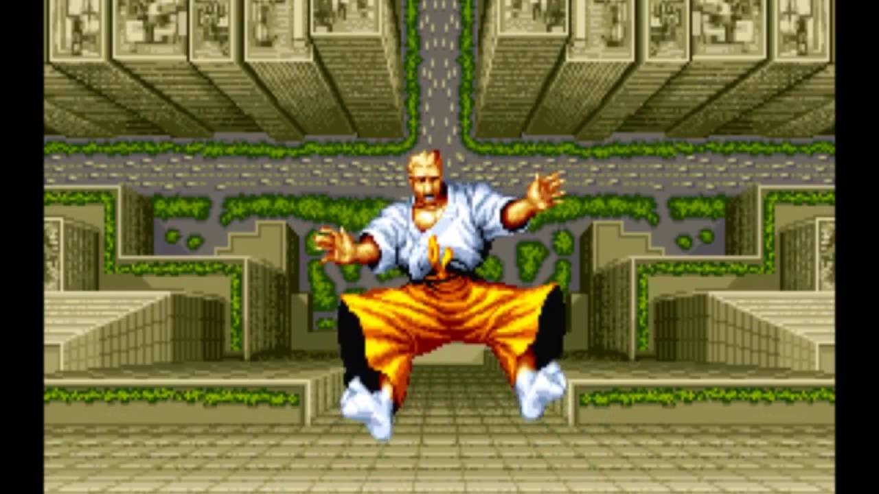 Fighting Game Bosses 72. Fatal Fury - Geese Howard boss battle