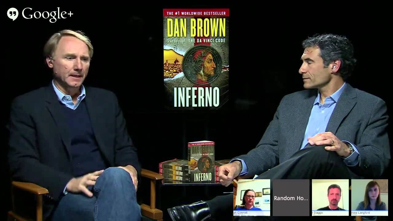 Live Hangout on Air with Dan Brown