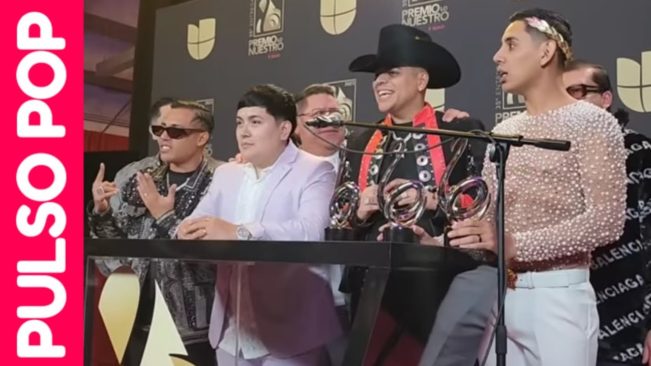 GRUPO FIRME gana en grande en PREMIO LO NUESTRO 2023; EDUIN CAZ dedica premios a ex esposa 😱