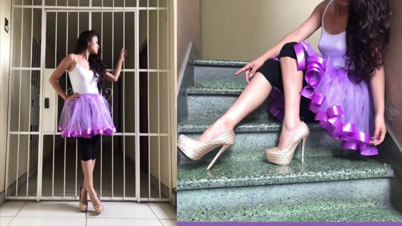 Como hacer un tutu con cintas
