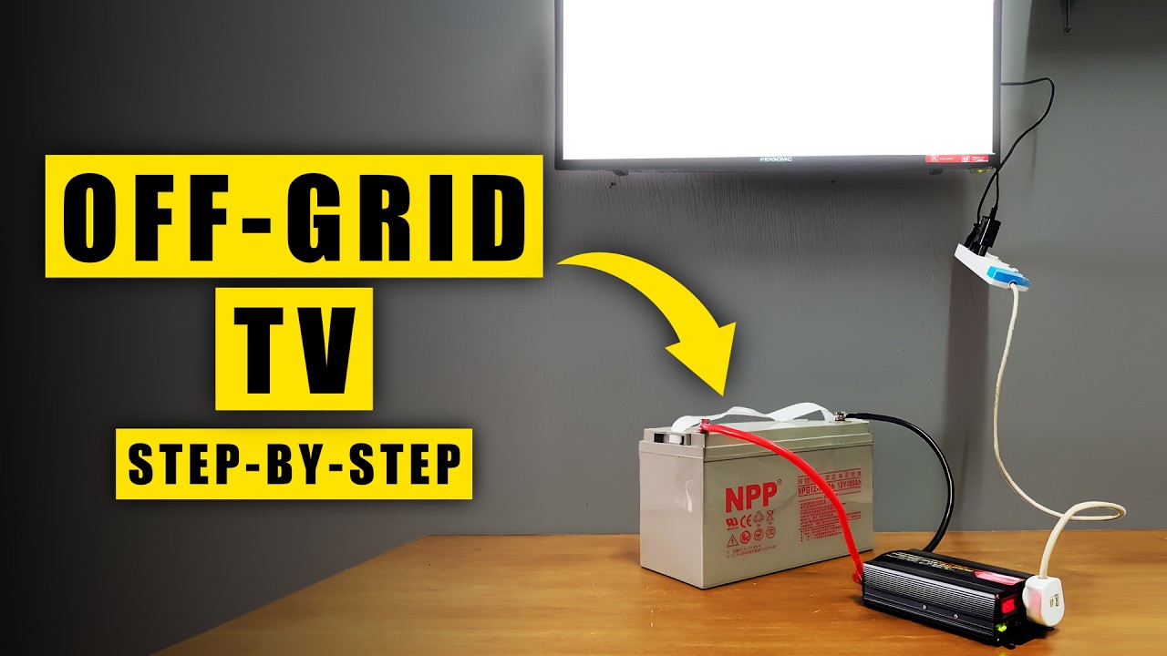 Battery Powered TV? Here's What You Actually Need