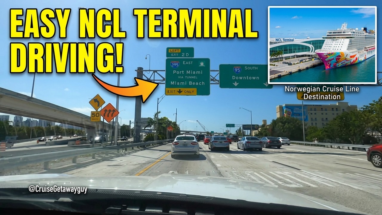Directions to the port of Miami and Norwegian terminal. @CruiseGetawayguy