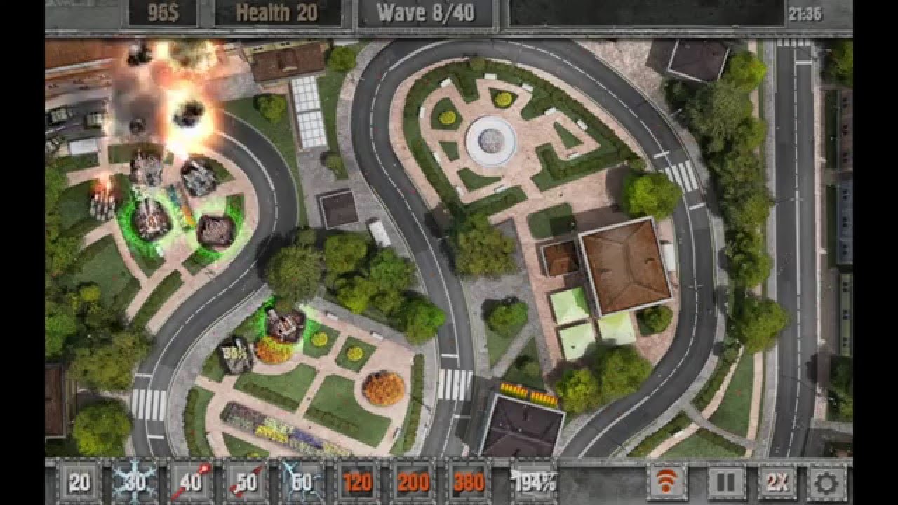 Defense Zone 2 - gameplay - level 10