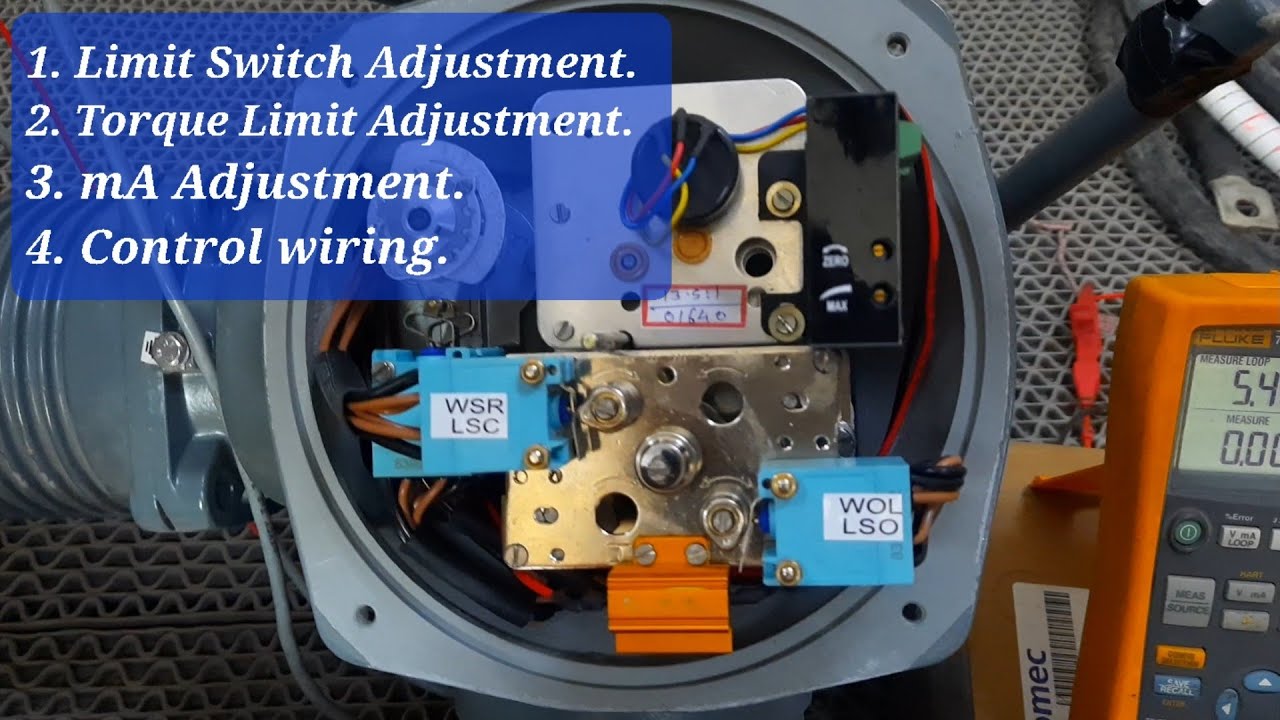 Auma Actuator - All Limit adjust,  mA adjust, Variable Change, Torque Remove A to Z in Bangla
