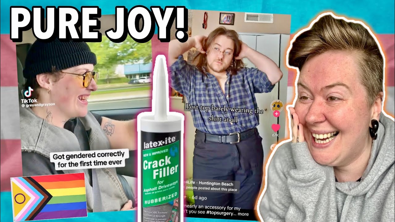 TRANS GUY REACTS TO TRANS JOY | HAPPY PRIDE MONTH | Trans Positivity