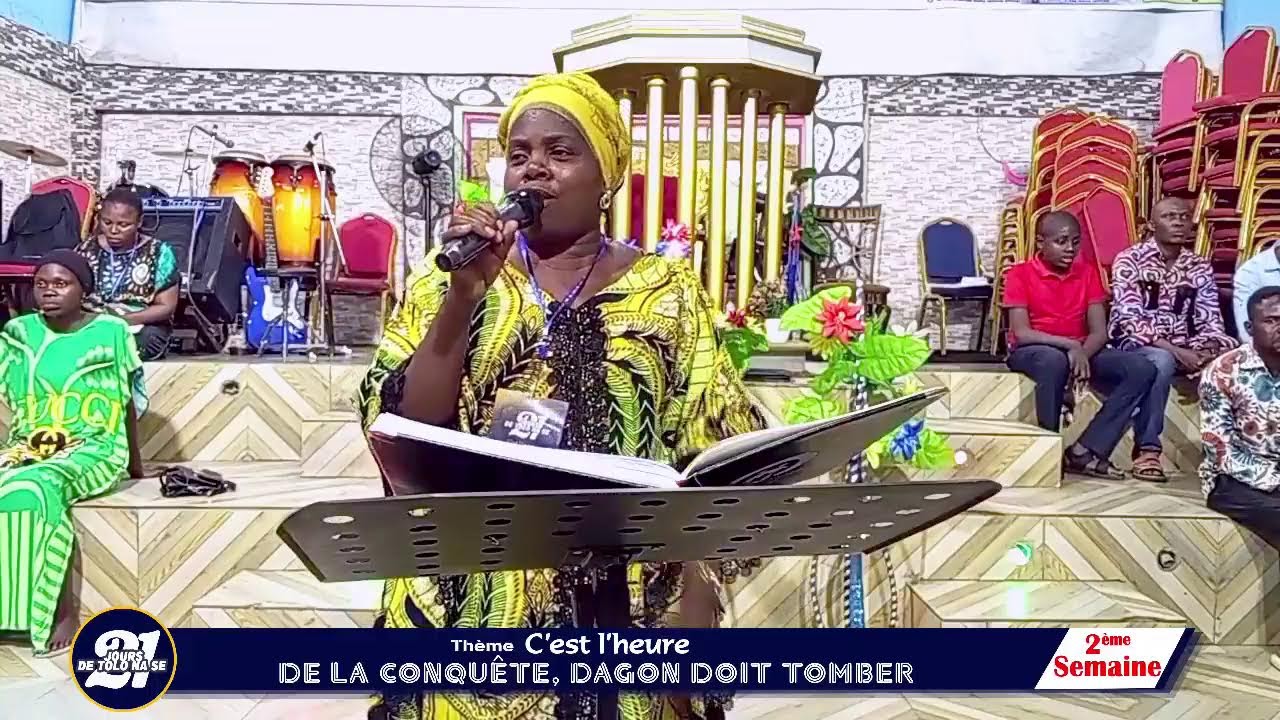 Diffusion en direct de 21 JOURS DE TOLO NA SE | Deuxième semaine [MANNE CACHEE RHEMA TV]