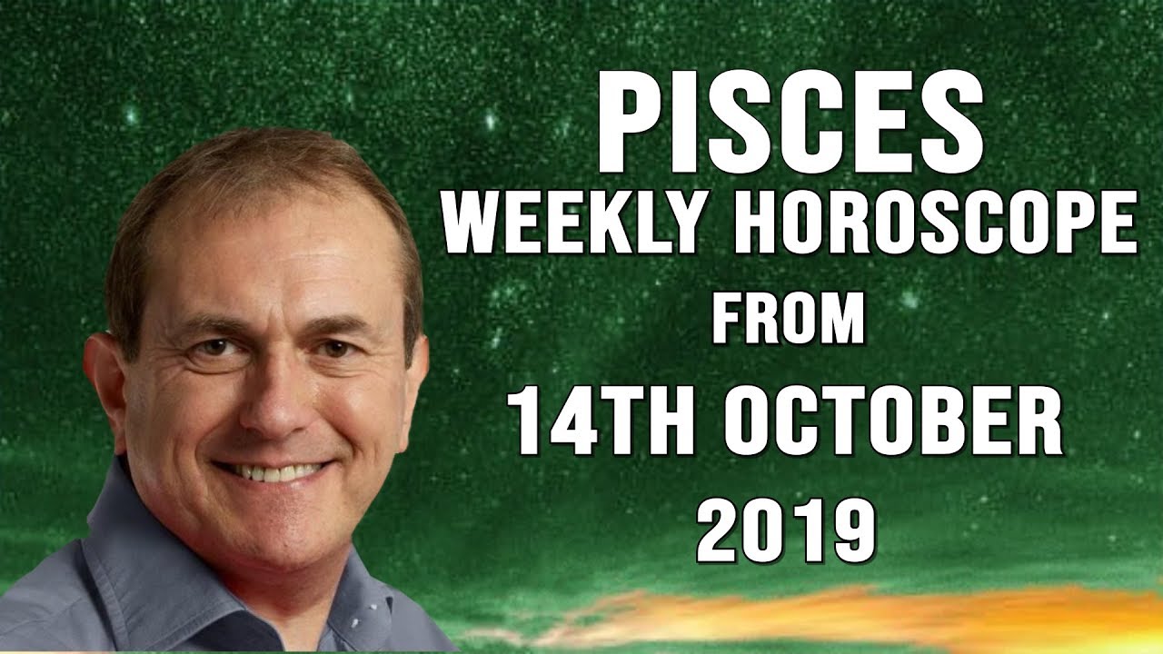 Pisces Weekly Horoscope 14th October 2019 - your sensitivity is such an asset...