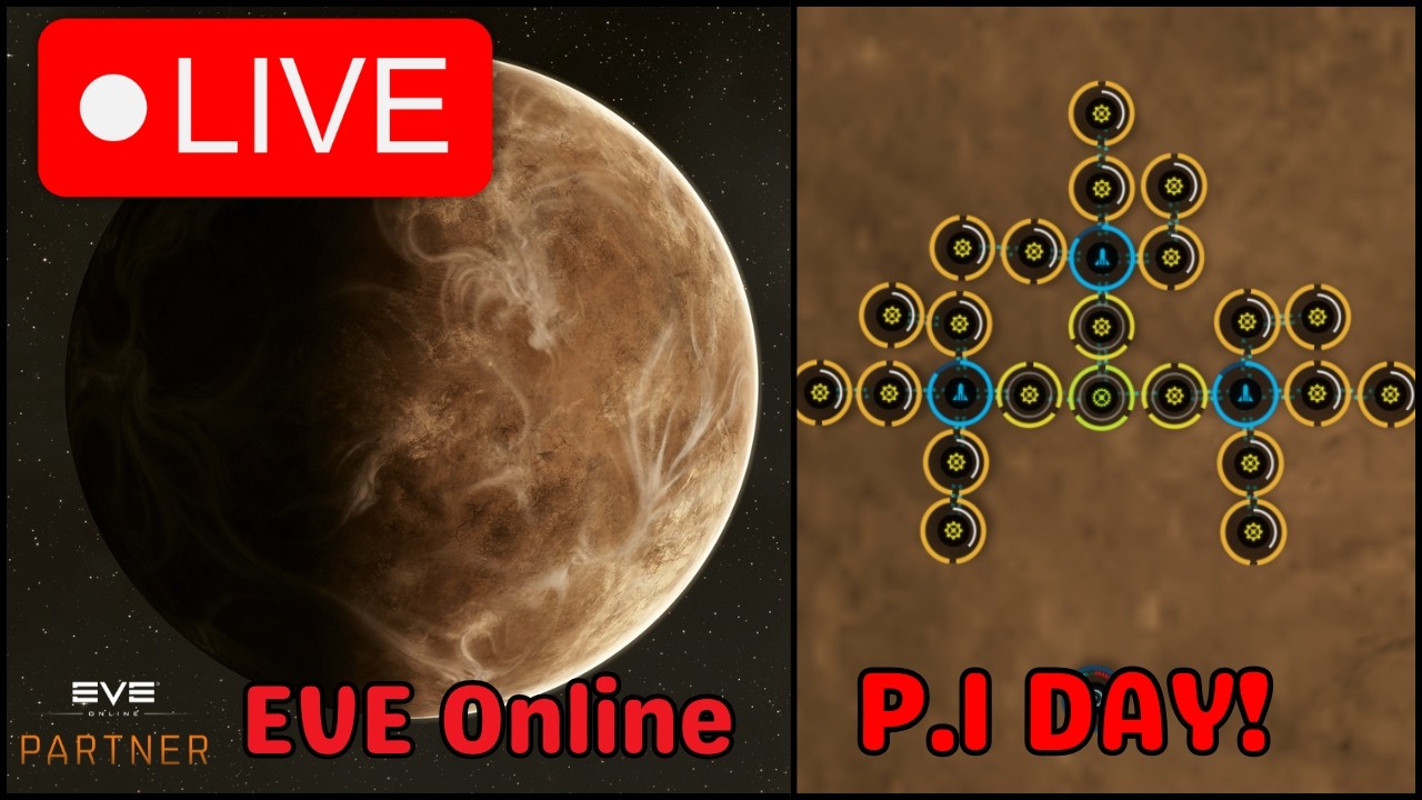 EVE Online : LIVE | 🌭 | P.I Day!! | !creator | Big Giveaways | Dual PC Streaming