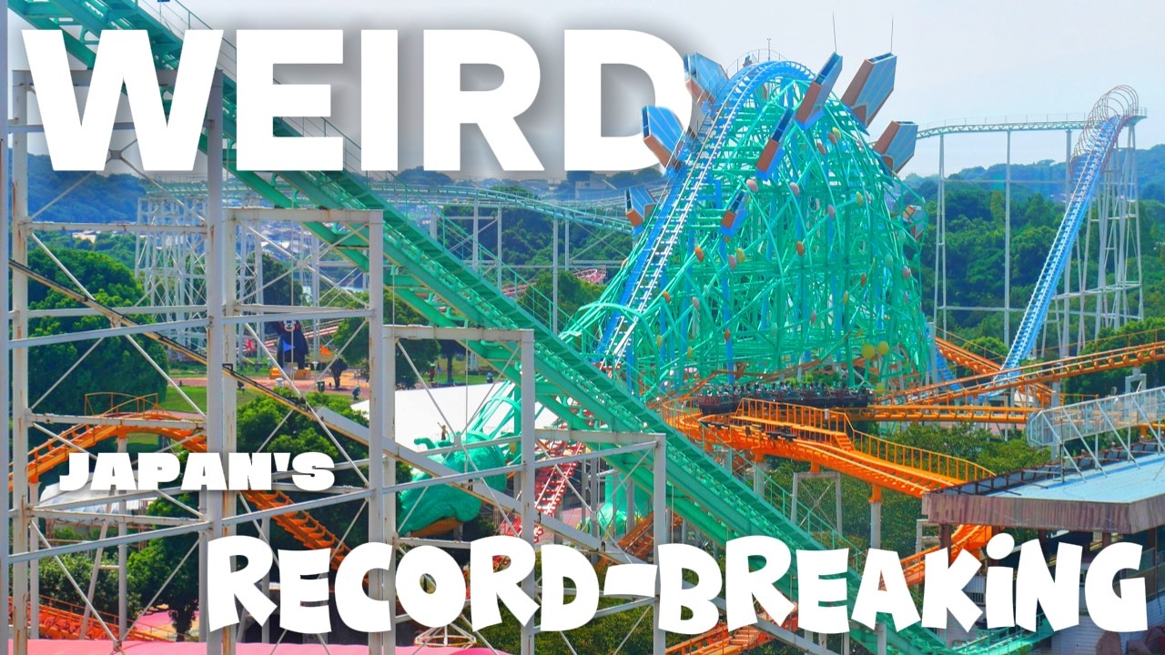 Japan's RECORD-BREAKING MILE-LONG Roller Coaster! | Visiting Mitsui Greenland (三井グリーンランド)