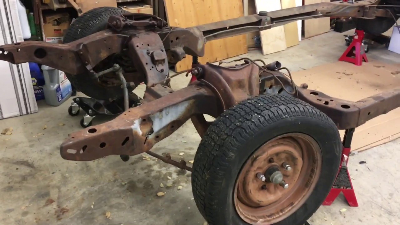 68 Chevelle Frame Cleanup and Upgrades-Patient on the Mend