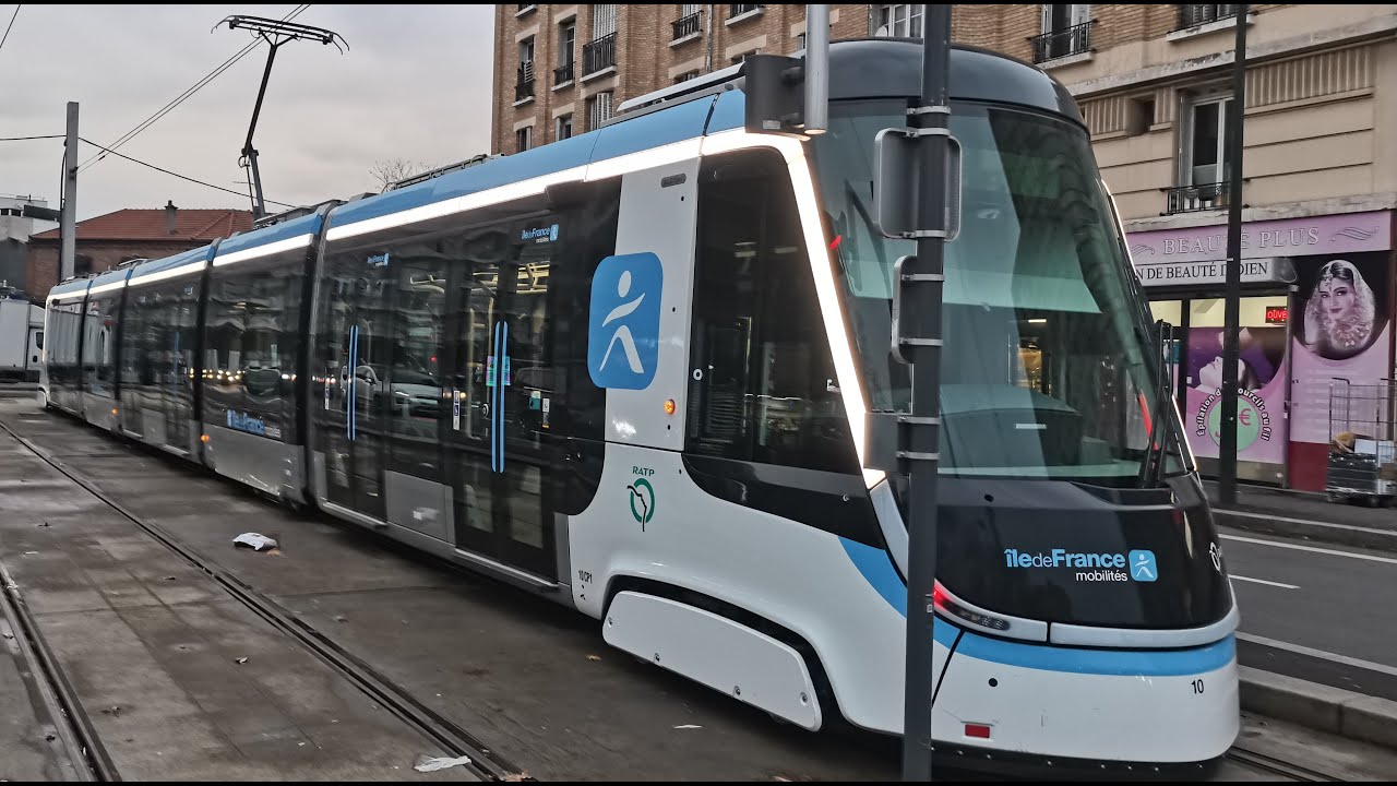 Presentation D'une nouvelle rame TW20 sur le T1.