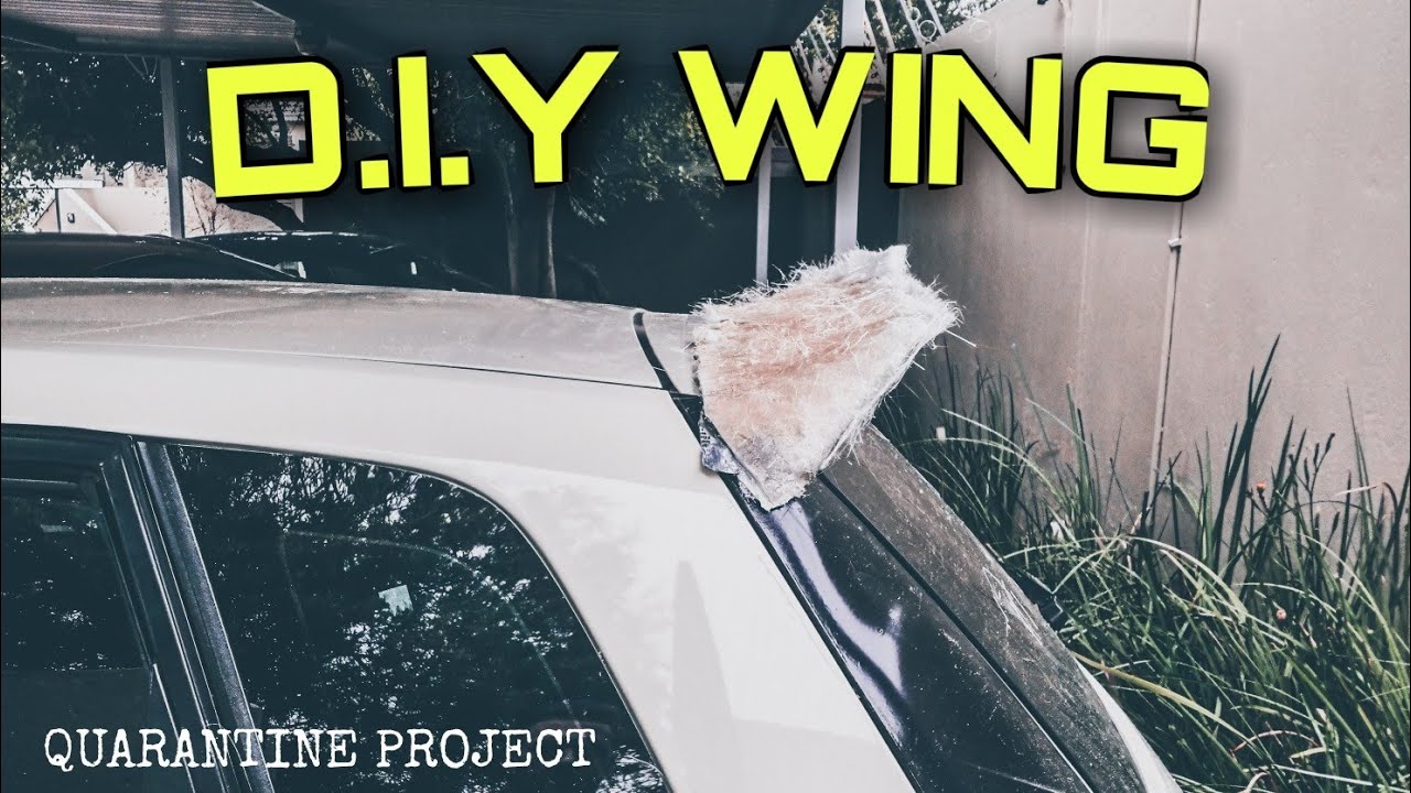 Ford Figo Modified | DIY DUCKTAIL SPOILER - Hatchback PART 1 (Foam Method)