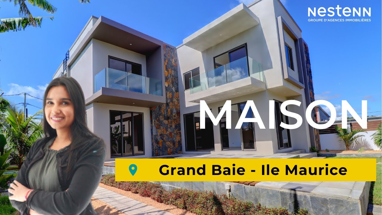 Maison de 4 chambres avec piscine privée à Grand Baie, Ile Maurice - A Vendre