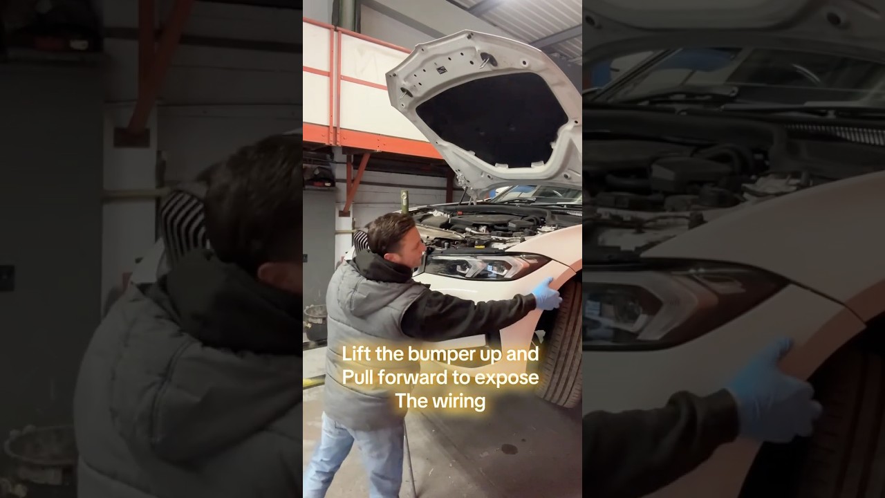 BMW 320d M sport Front Bumper Removal - 2022 #bmw #autorepair #automotive #bmwmsport