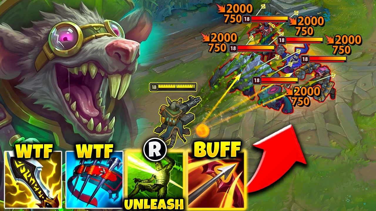 Riot just gave Twitch a literal Machine Gun with this Runaans buff (MOW THEM DOWN)