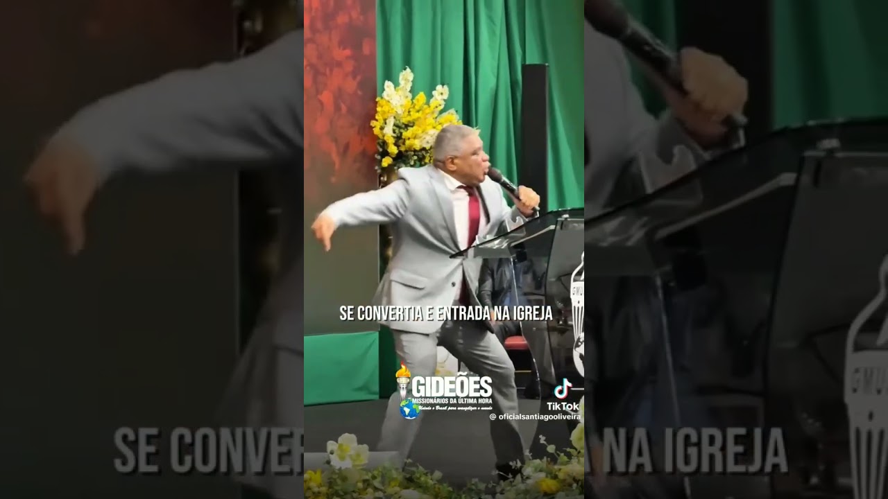 Pastor Genival Bento descer o Cajado #sort #viralvideos #pregacaoforte incr&iacute;vel 🔥 na igreja