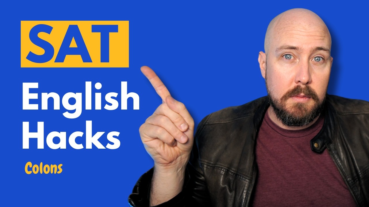 SAT English Hacks | Colons