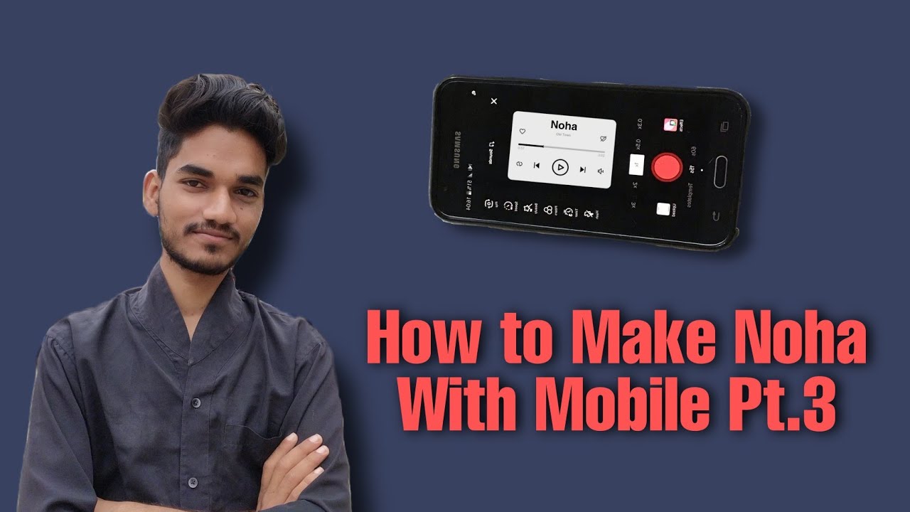 How to Make Noha With Mobile Part 3 | Echo Effect and Crying Sound