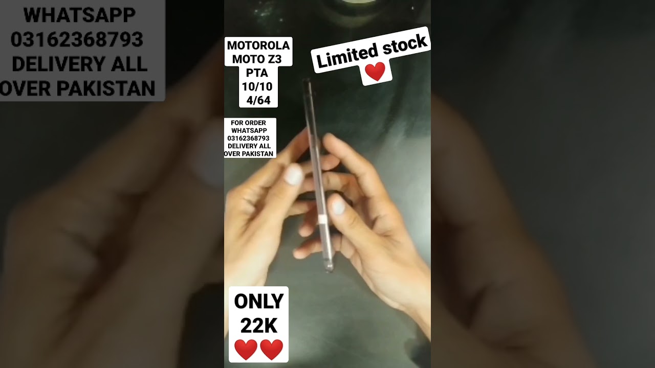 MOTOROLA | MOTO Z3 4/64 | Best phone for gaming | under 22k | ❤️