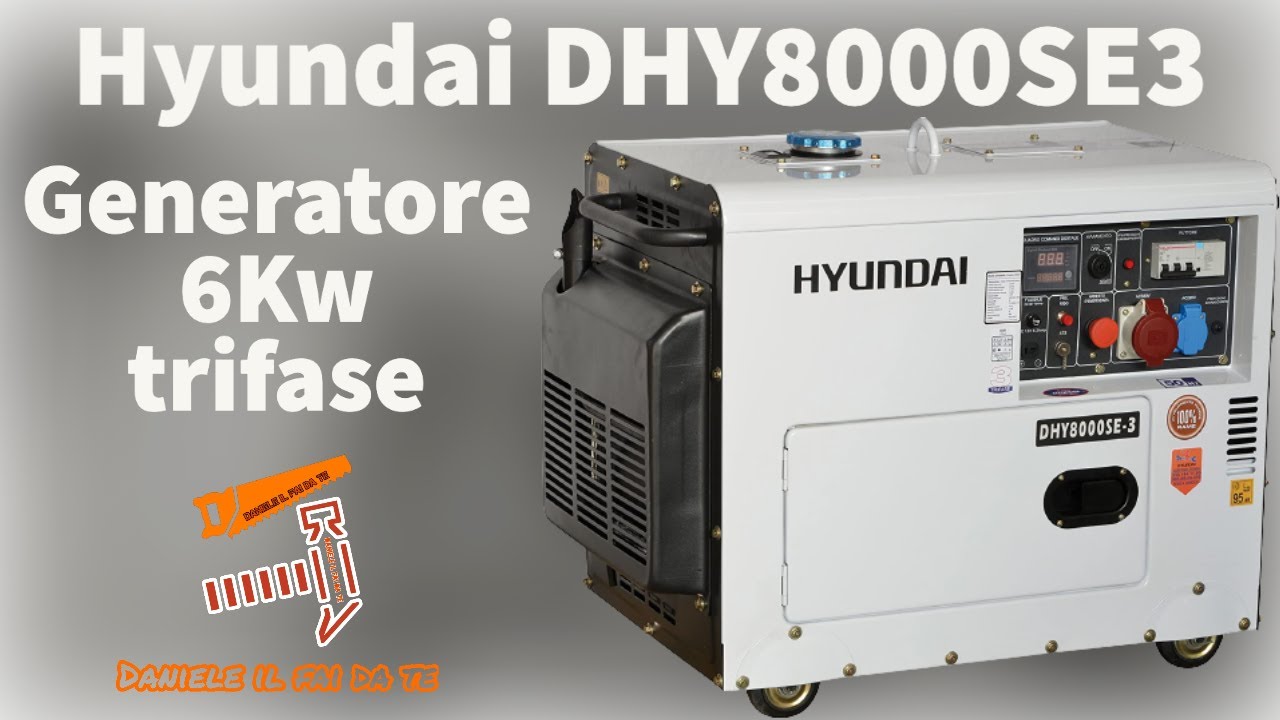 Generatore Silenziato 6Kw