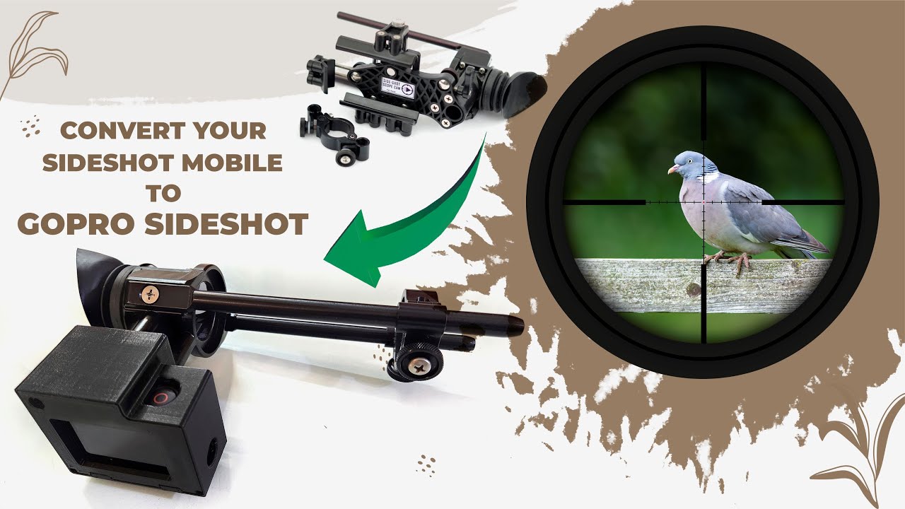 Convert your existing Side-Shot Scope Cam to GoPro version with our Case & Adapter  (GoPro Hero 4)