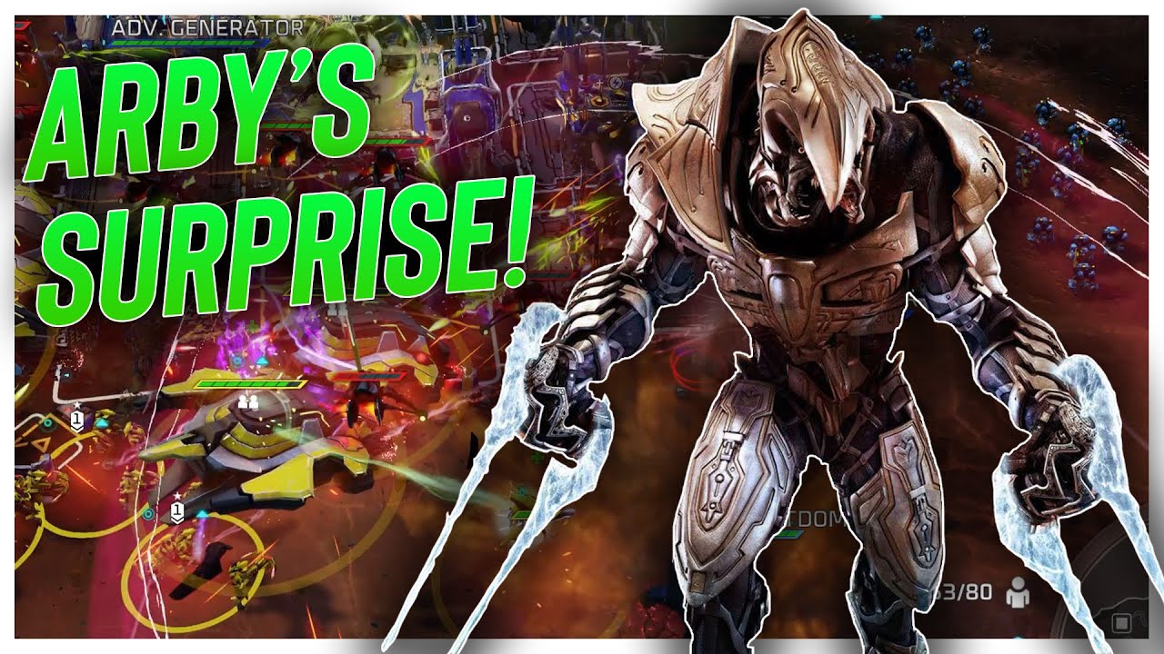 I surprised these guys with ARBITER in Halo Wars 2!