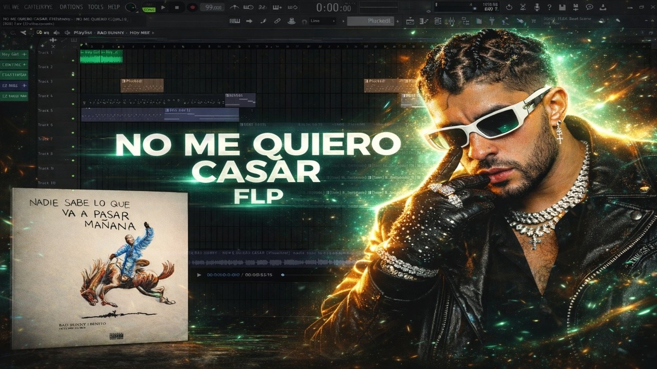 Asi Se Hizo No Me Quiero Casar De Bad Bunny En FL Studio