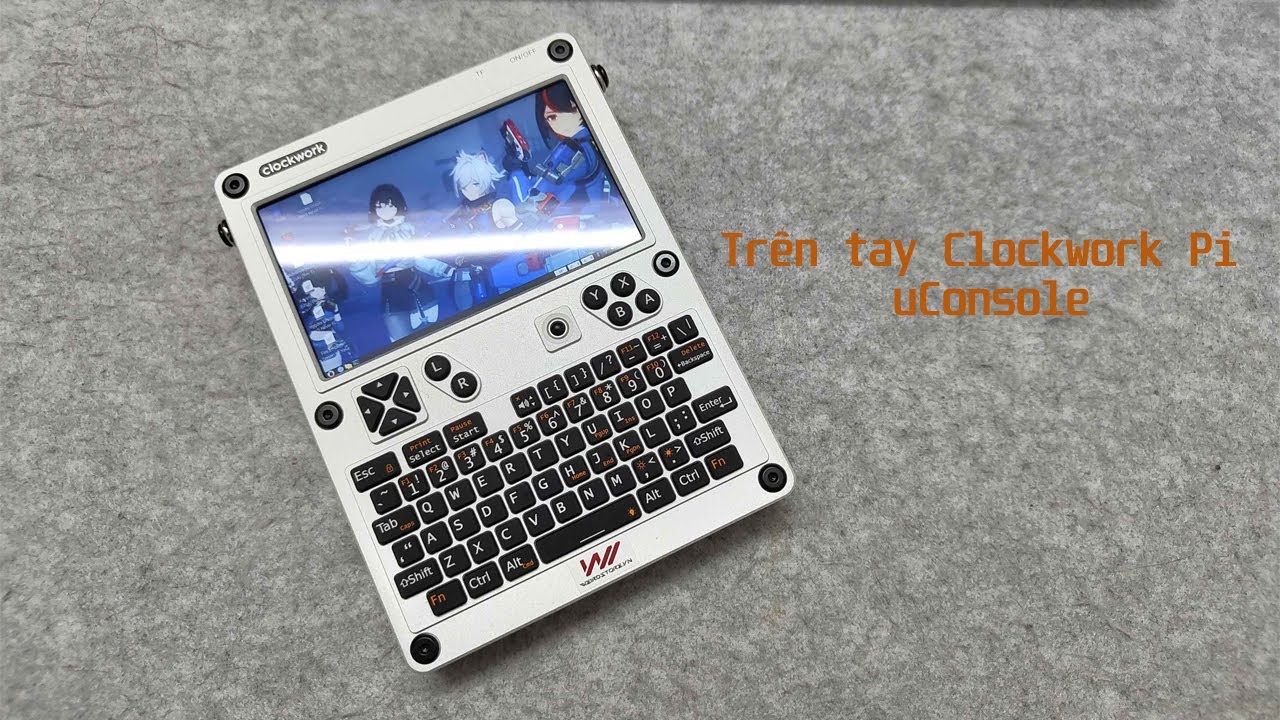 Trên tay Clockwork Pi uConsole: Máy retro không dành cho tất cả mọi người