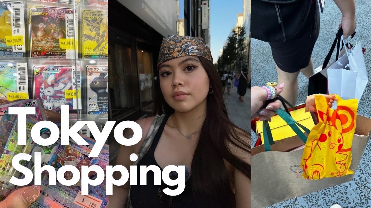 Шопинг в Токио 🛍 + ЭПИЧЕСКАЯ охота за картами покемонов в Японии!