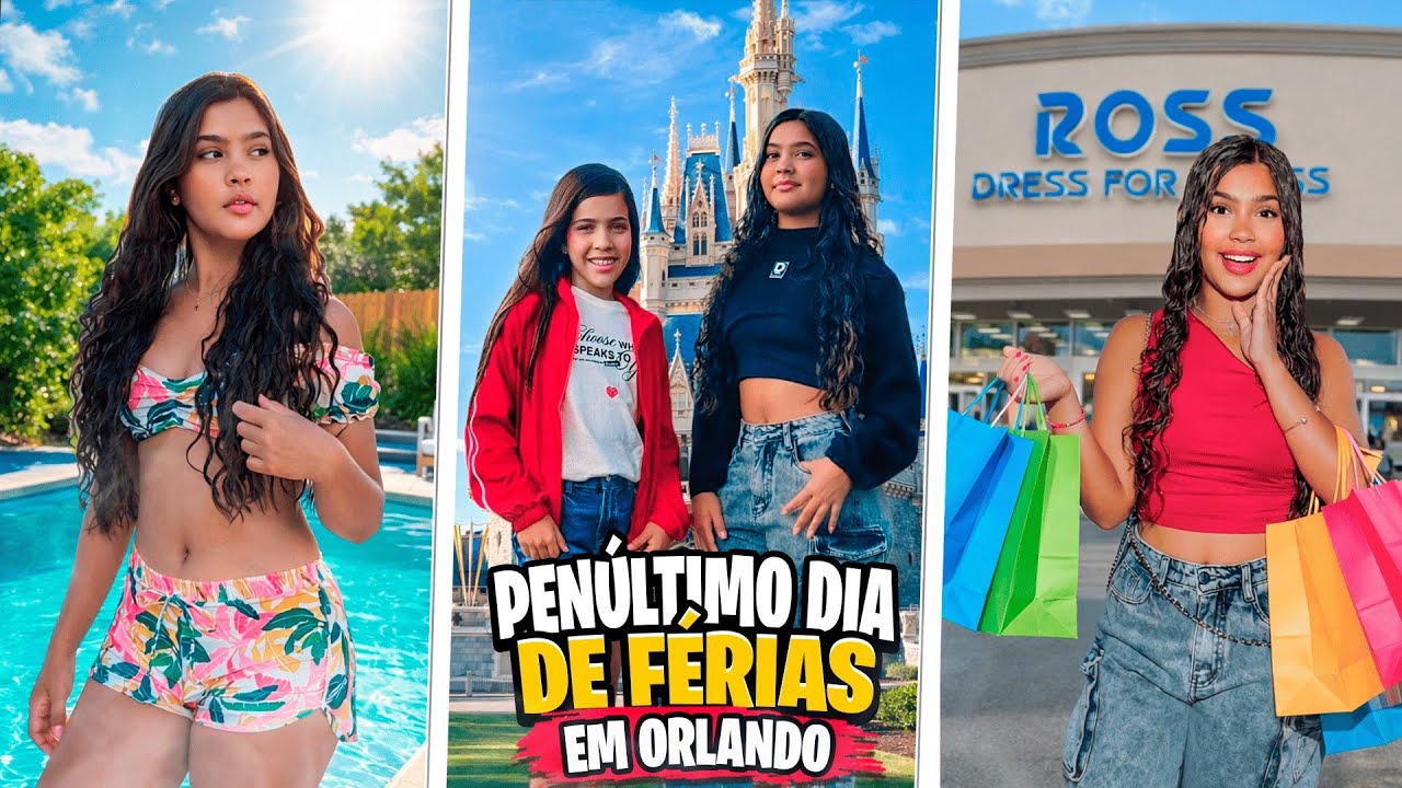 24H DO NOSSO PENÚLTIMO DIA NOS ESTADOS UNIDOS *Tudo que fizemos 🐭🛍️🍔
