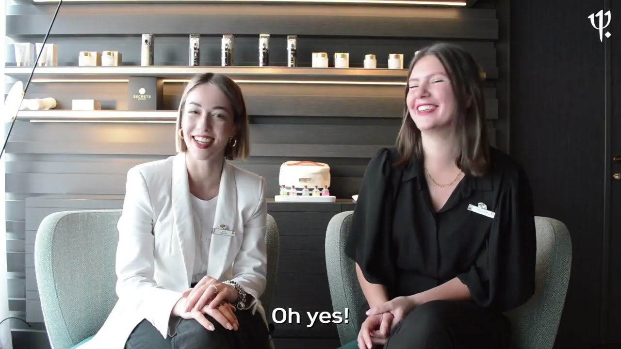 Alice and Morgane from the Spa team at Club Med | Alice et Morgane de l'équipe Spa au Club Med