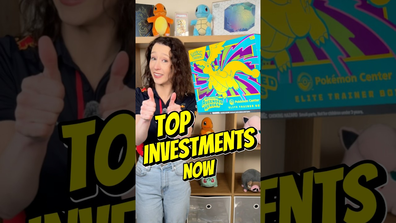 My Top 3 Pok&eacute;mon Sealed Investments (Right Now) 😱📈