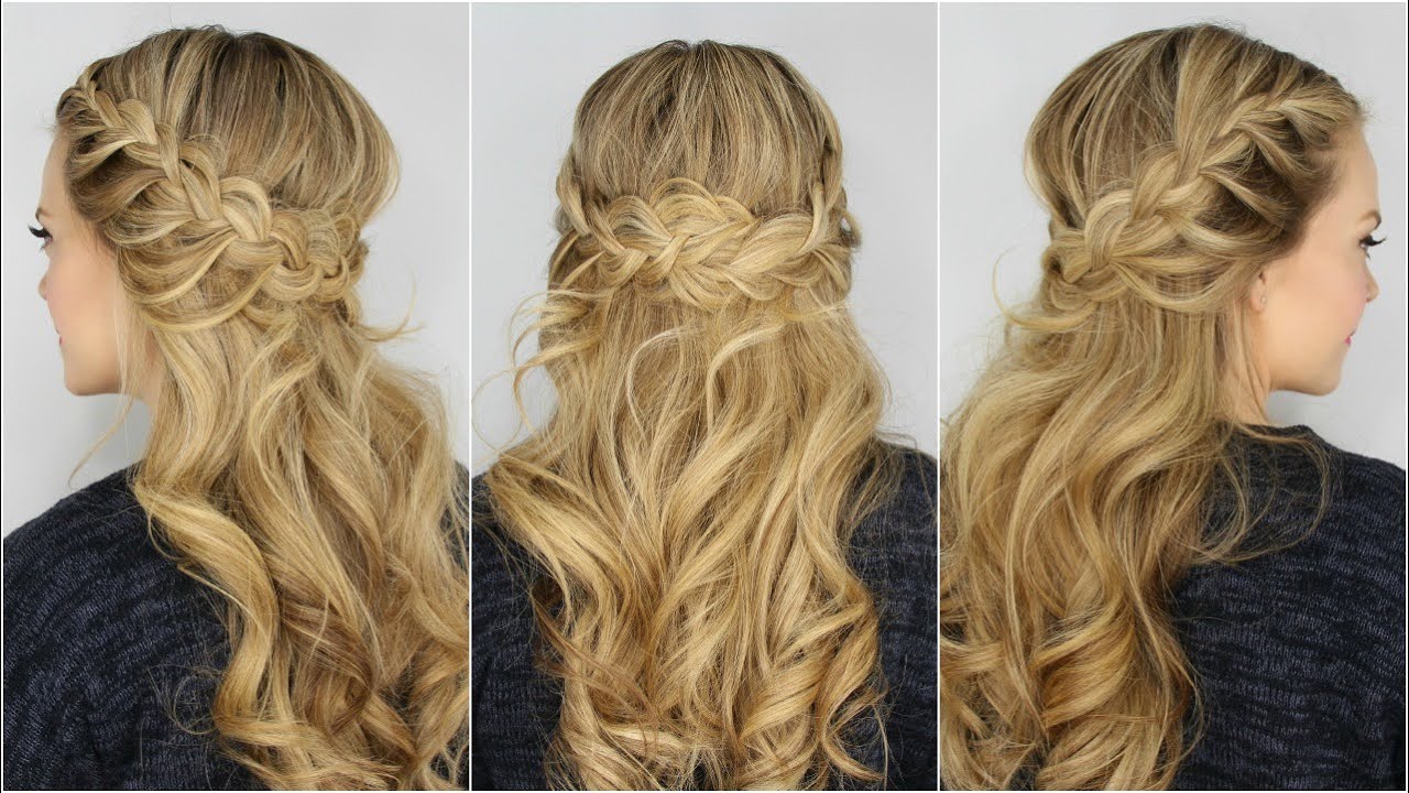 Half Up Lace Braids | Missy Sue