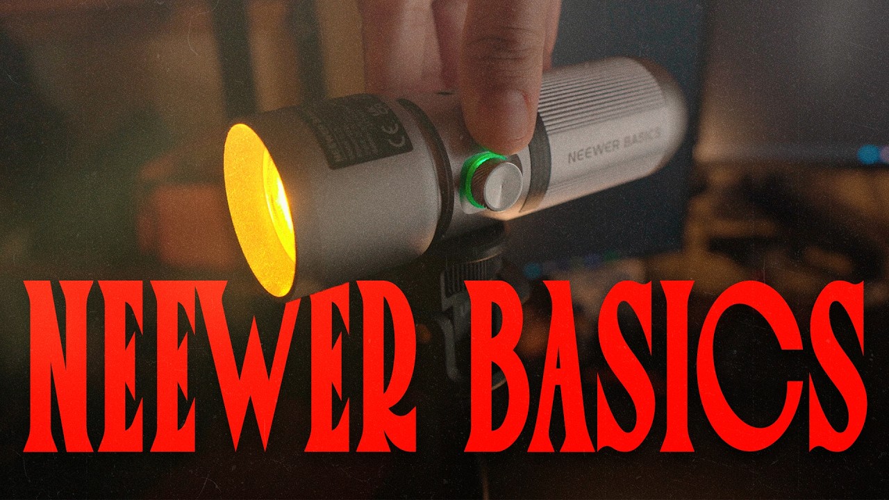 Neewer Basics FL10 Vale a Pena? Review Completo do LED Portátil