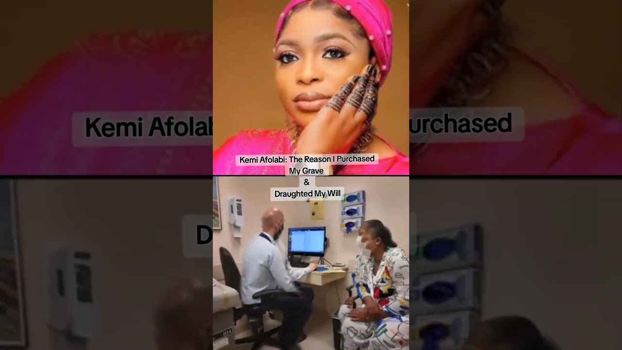 Kemi Afolabi: The Reason I Purchased My Grave & Draughted My Will